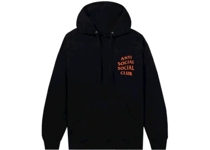 El Barbas Anti Social Social Club Logo Hoodie Black