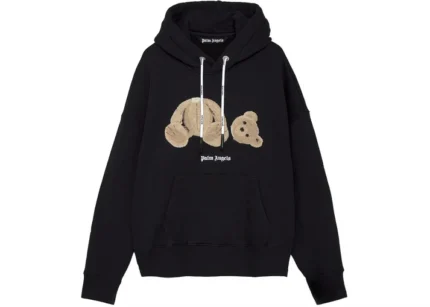 El Barbas Palm Angels Teddy Bear Black Hoodie