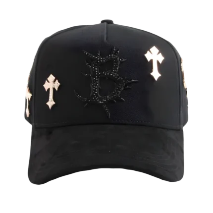 El Barbas B CROSS (24K ROSE GOLD)